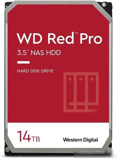 Жесткий диск WD Red Pro 14TB WD142KFGX – фото товара