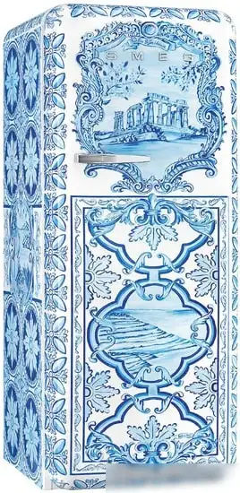 Однокамерный холодильник Smeg FAB28RDGM5 - фото товара