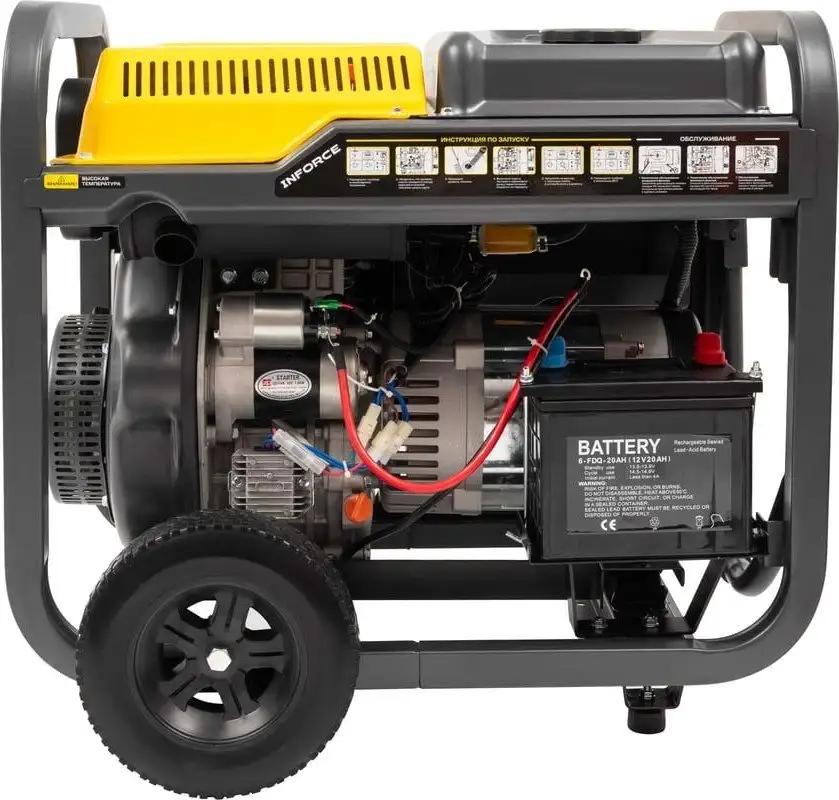 Дизельный генератор Inforce IDGL 6000-3 – фото товара