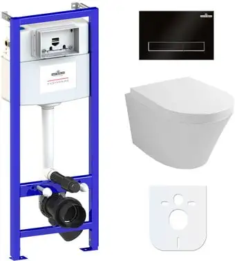 Унитаз Lavinia Boho Relfix Biore Rimless 6 в 1 77040100 - изображение в каталоге