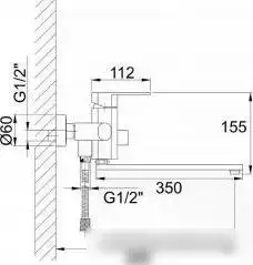 Смеситель Wisent WP22006 - фото товара