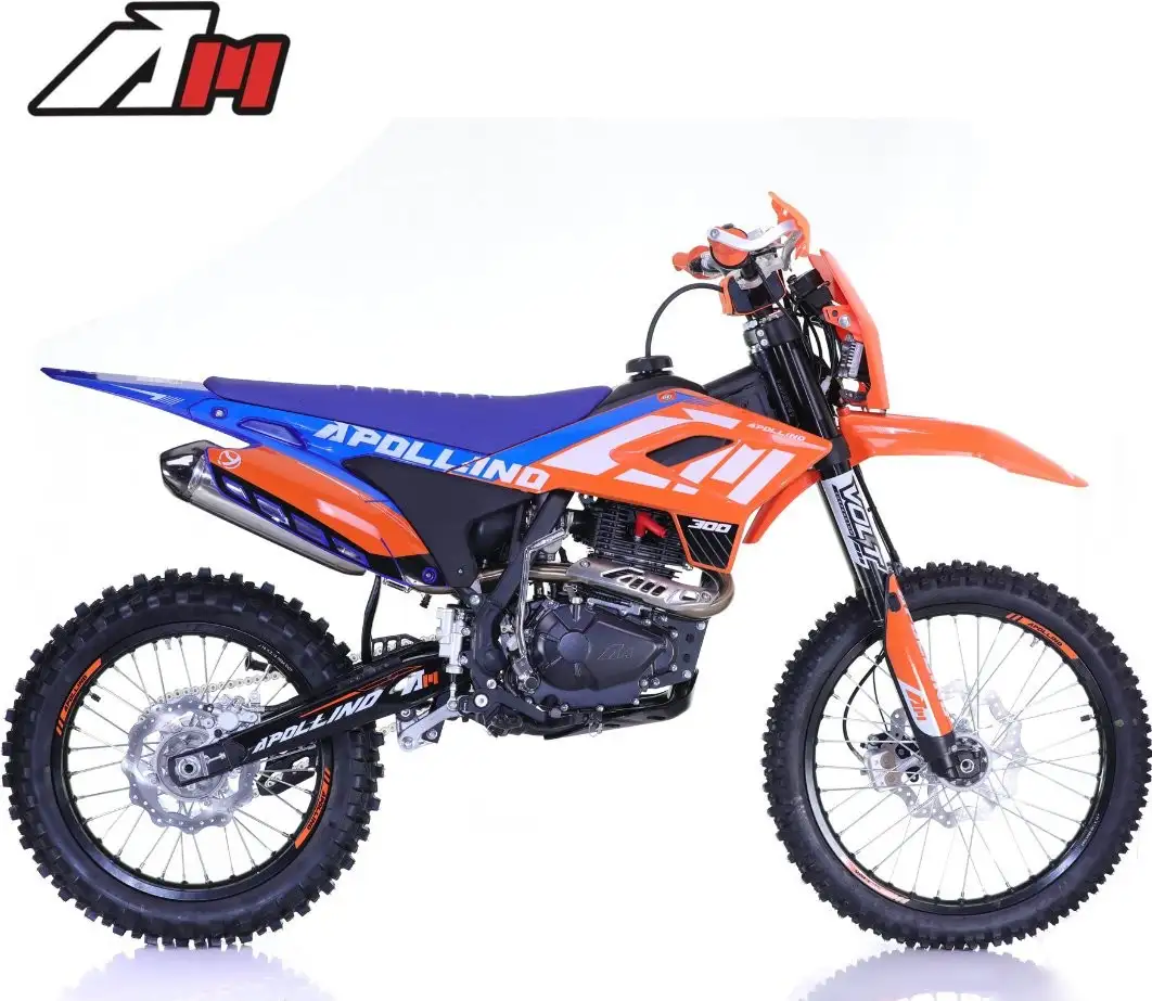 Мотоцикл Apollino Enduro AM 300 21/18 (оранжевый/синий) – фото товара