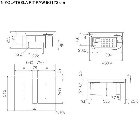 Варочная панель Elica NikolaTesla Fit Raw BR/A/60 - фото товара