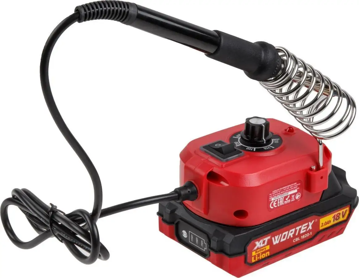 Паяльная станция Wortex CSI 4018 ALL1 XLT Set 1334780 (с 1-им АКБ) – фото товара