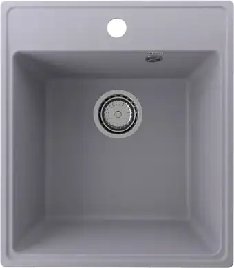 Кухонная мойка Ulgran Quartz Forte 425-05 (бетон) - изображение в каталоге
