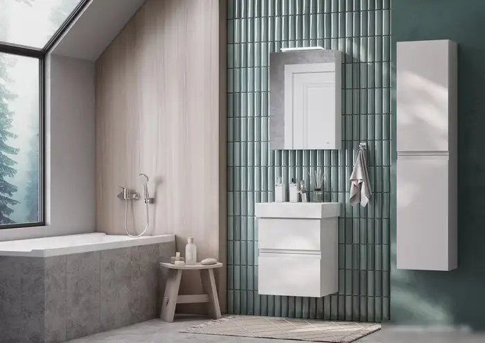 Roca Тумба под умывальник Roca Oleta 50 A857638806 (белый глянец) – фото товара