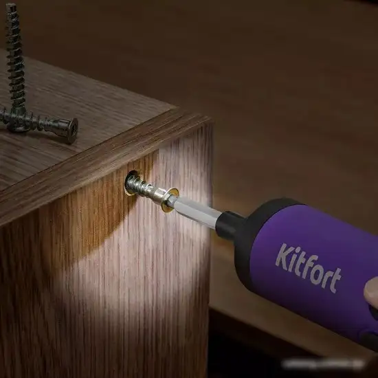 Электроотвертка Kitfort KT-4061 (с АКБ) – фото товара