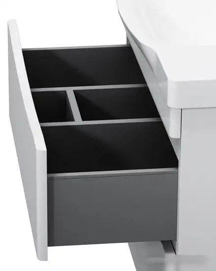 Мебель для ванных комнат AM.PM Тумба с умывальником Like M80FSX0802WG + M80WCC0802WG – фото товара