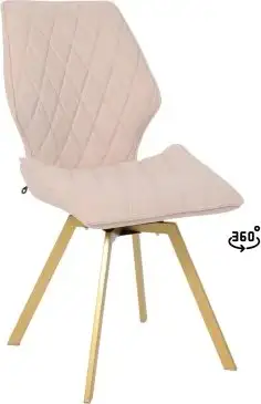 Стул Мамадома Rafael M-R 360 (b03 Cream Lux/золото) – изображение в каталоге