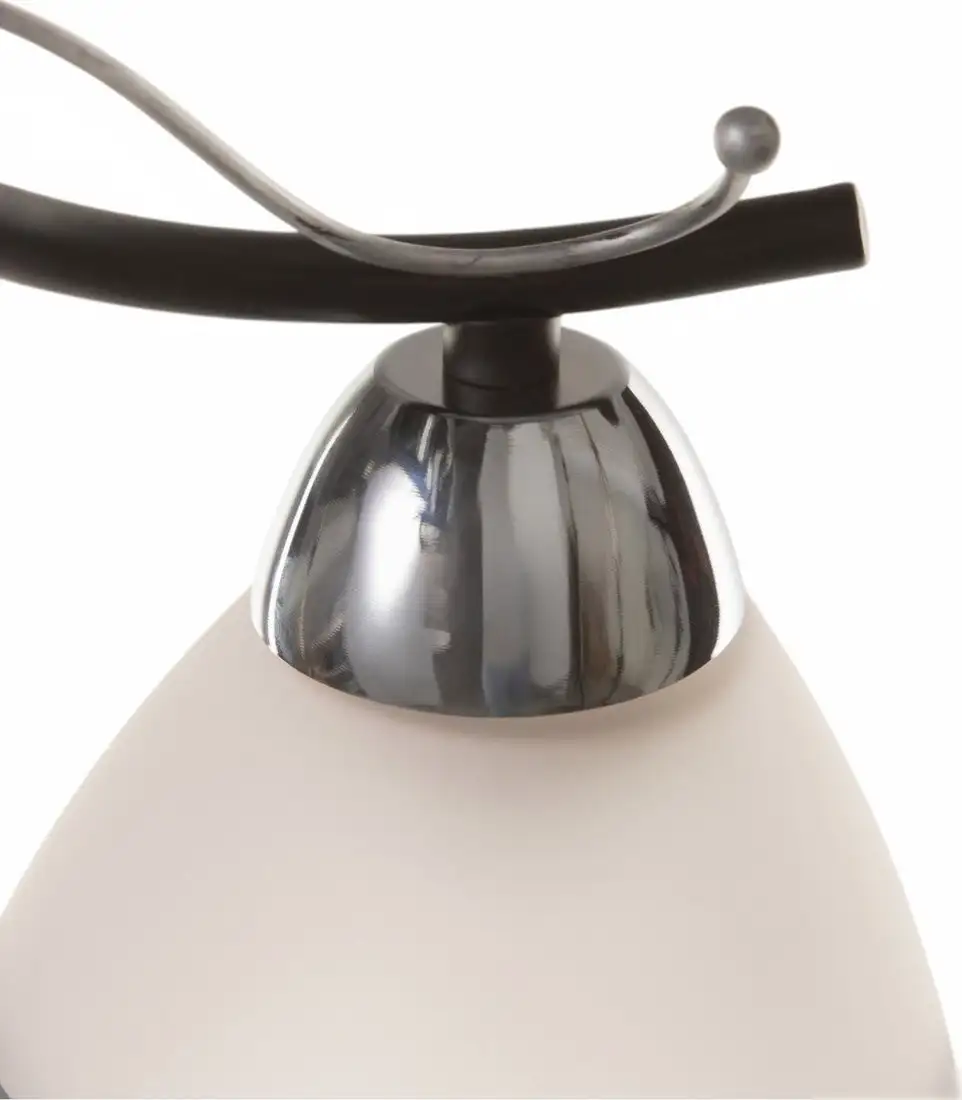 Люстра средней высоты BayerLux Лайма 10352886 (черный/хром) – фото товара