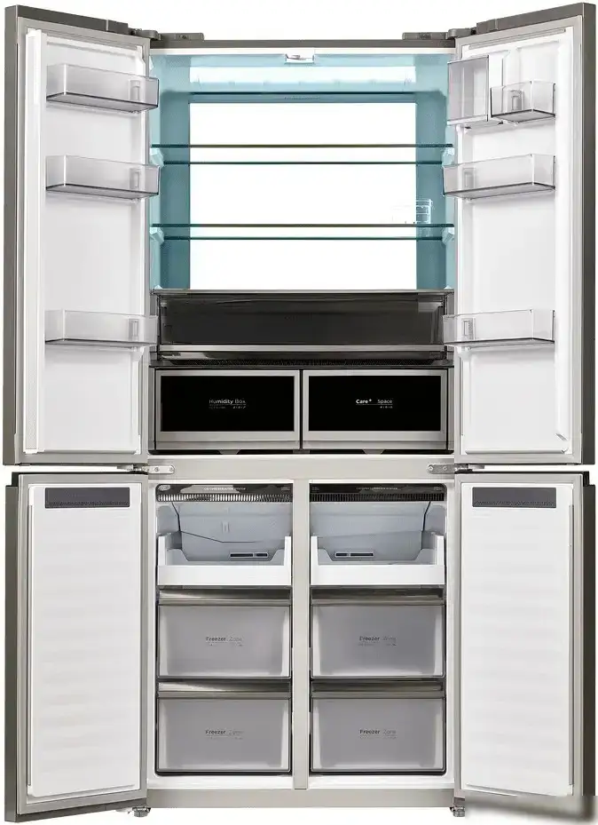 Четырёхдверный холодильник MAUNFELD MFF190NFDSX - фото товара