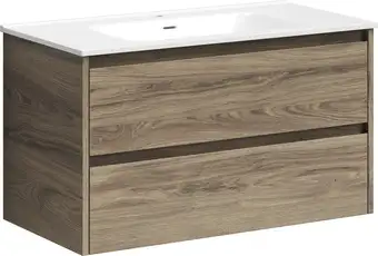 Sancos Тумба под умывальник Libra LB90ECH (дуб чарльстон) – изображение в каталоге