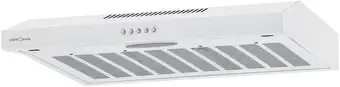 Кухонная вытяжка Krona Briana 600 White PB – изображение в каталоге