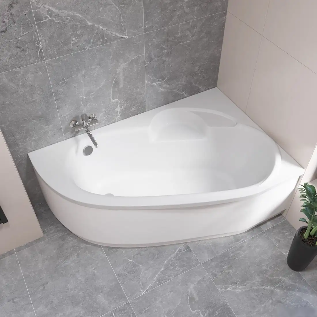 Ванна Lauter Valencia 160x105 2102160R (с каркасом) - фото товара