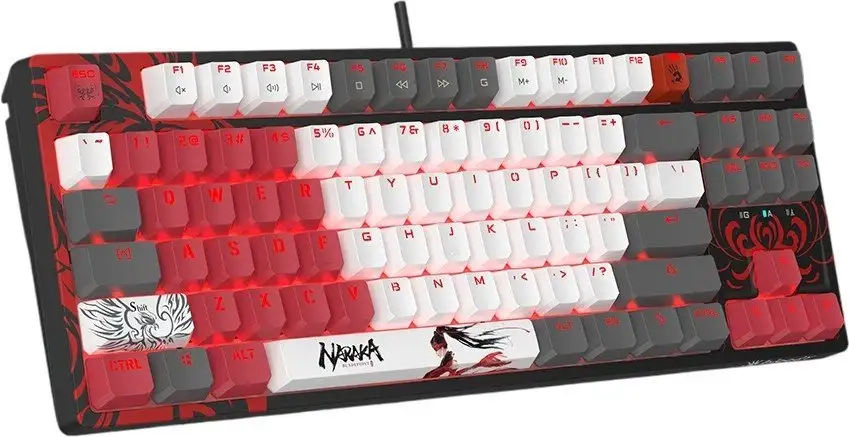 Клавиатура A4Tech Bloody S87 Naraka (Bloody BLMS Red Plus) – фото товара