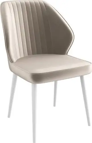 Стул Мамадома Michael (d08 Platinum Lux/белый) – изображение в каталоге