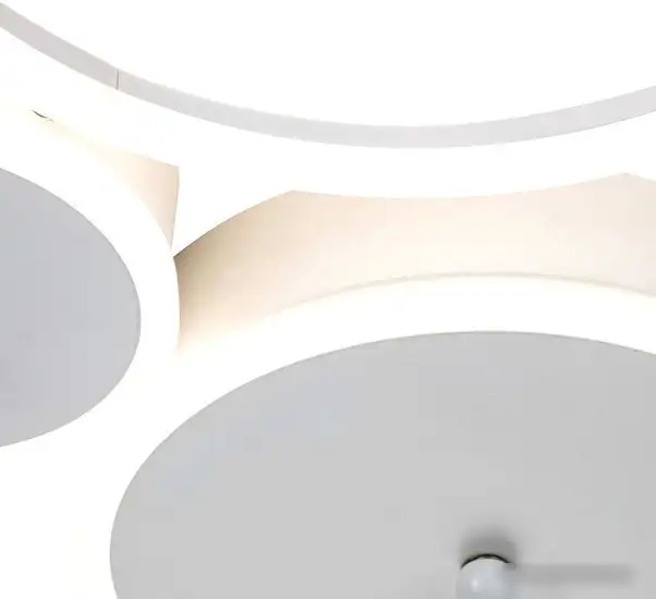 Припотолочная люстра Escada Saturn 10268/6 LED*72W White – фото товара