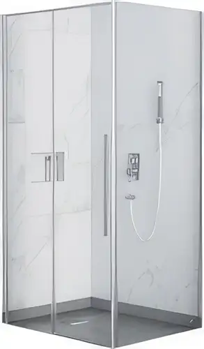 Душевой уголок RGW SV-42 100x150 (хром/прозрачное стекло) - изображение в каталоге