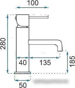 Смеситель Rea Lungo REA-B4104 (хром) - фото товара