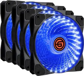 Комплект вентиляторов для корпуса Ginzzu 12LB33 (4 шт.) – изображение в каталоге