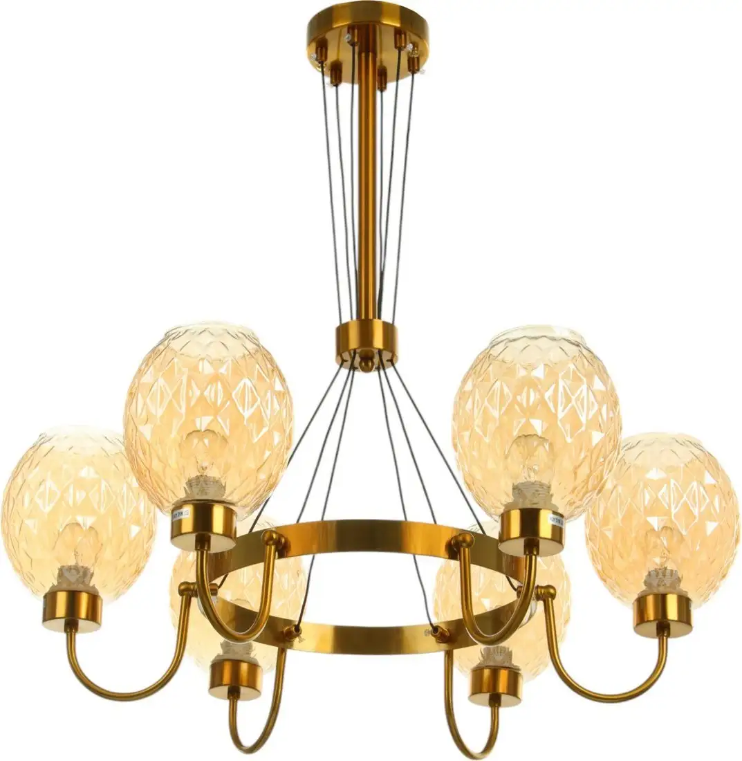 Подвесная люстра BayerLux Десфорд 10534547 (золото) – фото товара