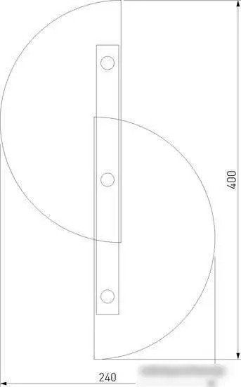 Бра Евросвет 40160 LED (янтарный) – фото товара