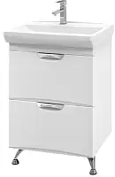 Belux Тумба под умывальник Венеция-Милан Н65-02 (1, белый) – изображение в каталоге