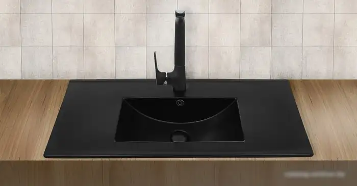 Умывальник WeltWasser Deilbach 7517-100 MT-BL - фото товара