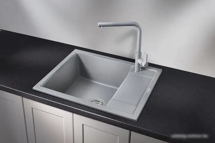Кухонная мойка Granula GR-6002 (алюминиум) - фото товара