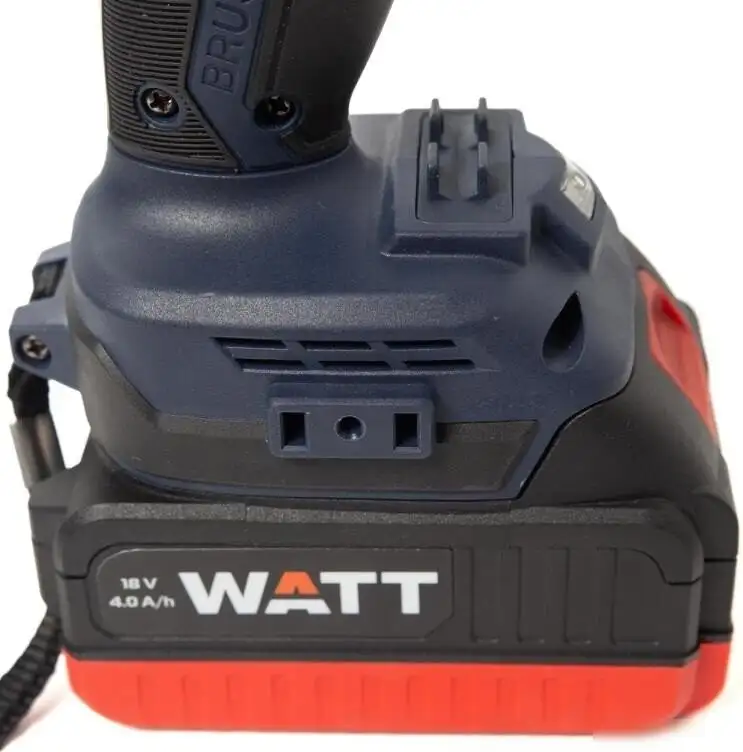Дрель-шуруповерт WATT WAS-18 Li-2BL 1.018.090.01 (с 2-мя АКБ, кейс) – фото товара