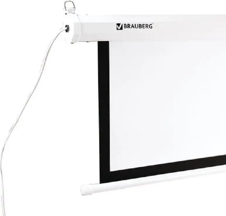 Проекционный экран BRAUBERG Moto 4:3 (180x180) 236733 – фото товара