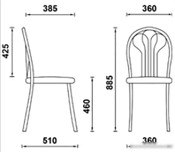 Стул UTFC Версаль CH (Z-06/синий) – фото товара