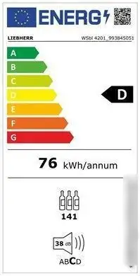 Винный шкаф Liebherr WSbl 4201 GrandCru — фото товара
