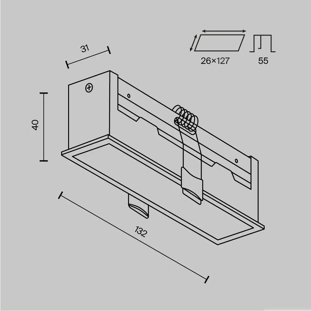 Линейный светильник Technical DL066-12W3-6K-W – фото товара