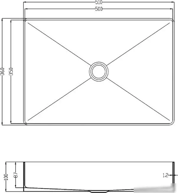 Умывальник Altrobagno Astro 001020 BrAn - фото товара