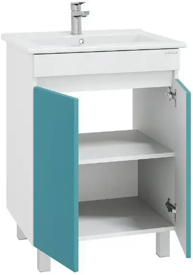 Onika Тумба под умывальник Марви 60 106153 (бирюзовый) – фото товара