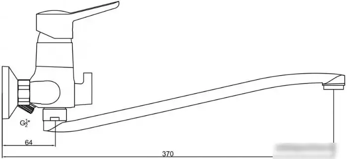 Смеситель Gross Aqua Alfa 7211313C-35S - фото товара