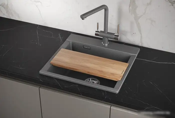 Кухонная мойка Granula ES-5201 (графит) - фото товара