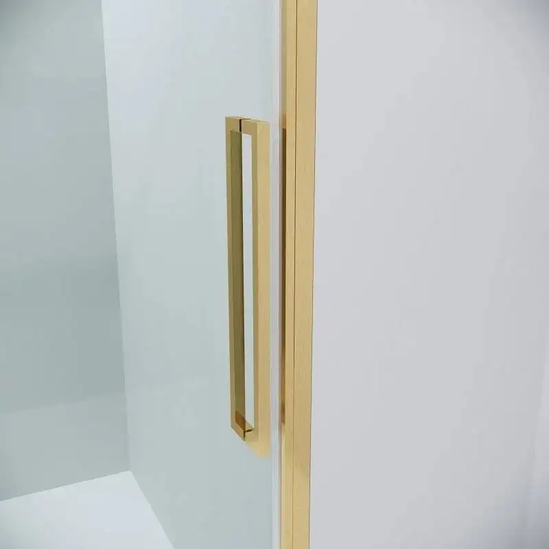 Душевой уголок Grossman Cosmo 110x90x195 120.K33.02.1190.32.00 (золото сатин/стекло прозрачное) - фото товара