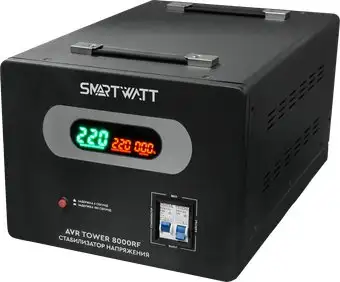 Стабилизатор напряжения SmartWatt AVR Tower 8000RF – изображение в каталоге
