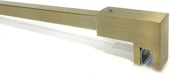 Душевая стенка Adema Реген 90 Walk-In (золото браш) - фото товара