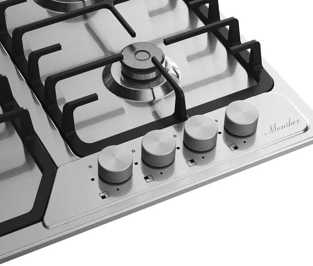 Варочная панель Monsher MSG 63 Acier - фото товара