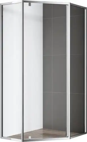 Душевая стенка Cezares ECO-O-100-FIX-P-Cr