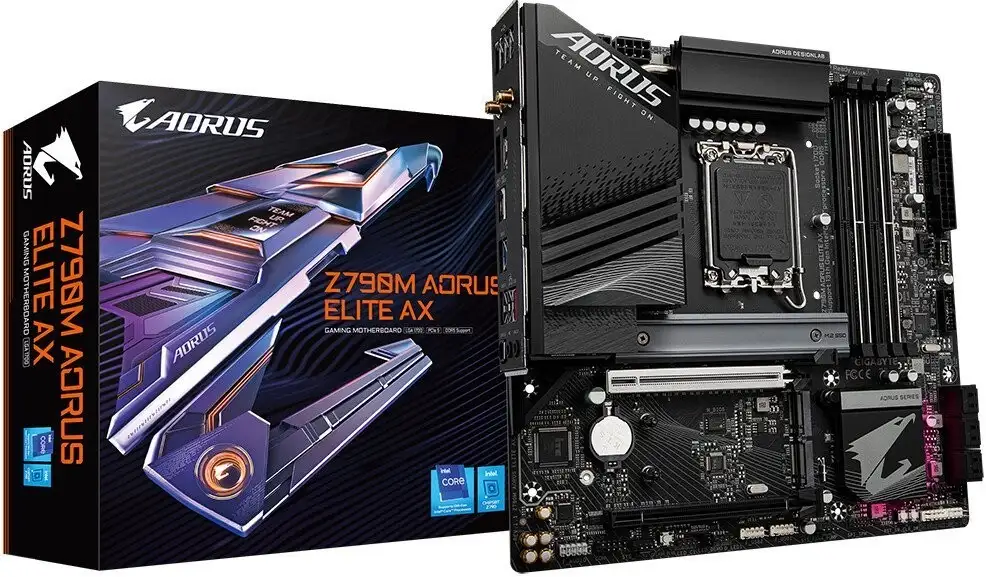 Материнская плата Gigabyte Z790M Aorus Elite AX (rev. 1.2) – фото товара