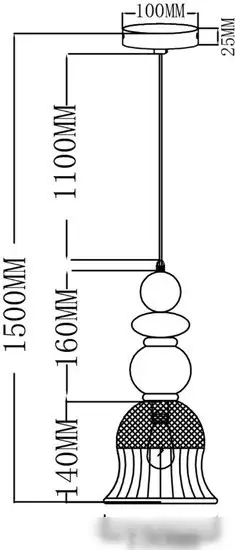 Подвесная люстра Moderli Glassy V10905-P – фото товара
