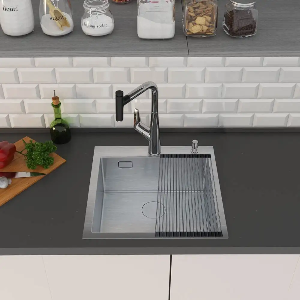 Кухонная мойка Roxen Simple 560220-45 - фото товара