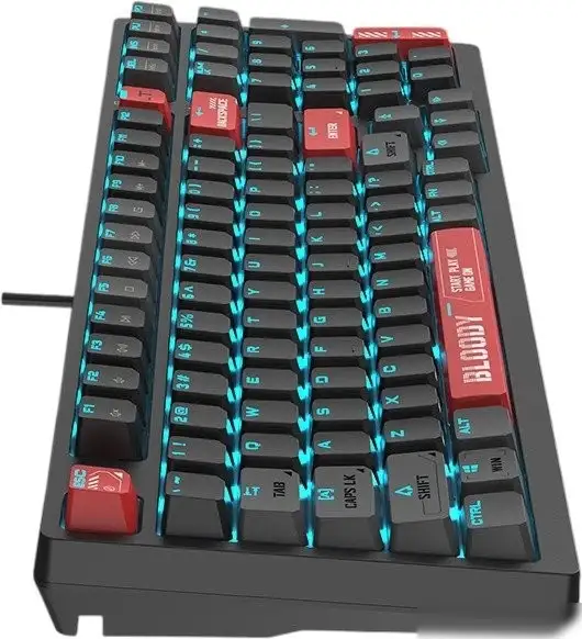 Клавиатура A4Tech Bloody AT98 (черный/красный) – фото товара