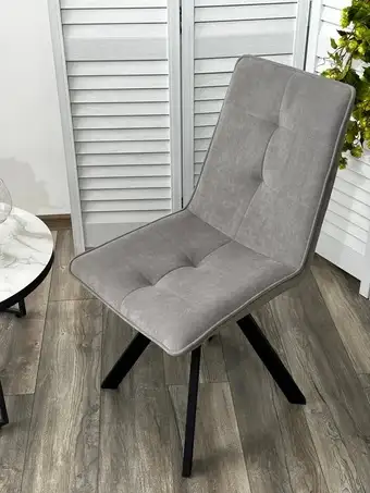 Стул M-City 670M05309 (B22 серый/черный) – изображение в каталоге