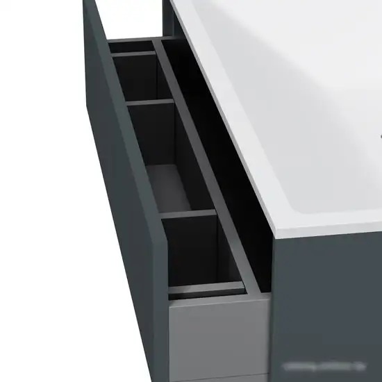 AM.PM Тумба под умывальник Inspire 2.0 80 M50AFHX0803GM (графит) – фото товара