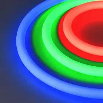 Гибкий неон Arlight MOONLIGHT-TOP-G280-D18mm 24V RGB 360deg 038762 – изображение в каталоге